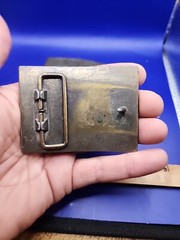Vintage Belt Buckles Colt Revolvers & 1970s BUDWEISER Lager Beer – Brass Buckles