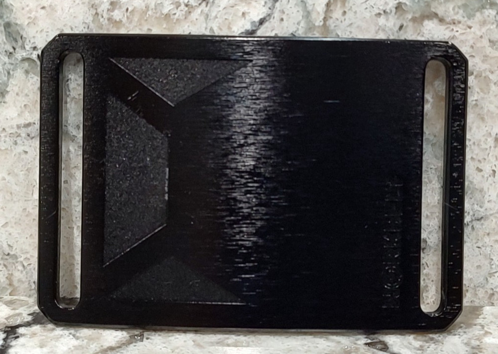 GRIP6 BELT BUCKLE – WORKBELT TACTICAL – GUNMETAL GRAY – 1.75 INCH WIDE – WORK