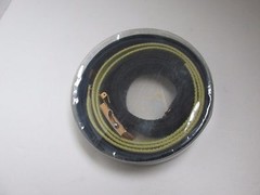CORVETTE BRASS BELT BUCKLE WITH 3 CANVAS BELTS 38.5&Prime; LONG NAVY KHAKI BLACK