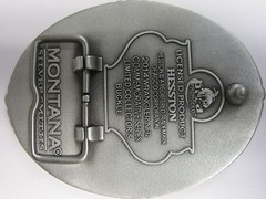 National Finals Rodeo Hesston 2014 NFR Adult Cowboy Buckle New Wrangler AGCO