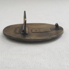 Belt Buckle – Pacific Brass and Buckle Indiana Metal Craft 1983 Las Vegas Slots