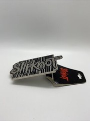 Slipknot Barcode Belt Buckle for 1.6 Inch Belt Western Style 4.3 In. x 2.2 In.