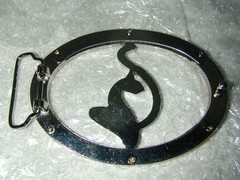 BELT BUCKLE Treble Clef Musical Note Music Performer Rhinestones Dazzling Bling