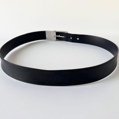 Louis Vuitton Pre-Owned Sainteur Damier Infini Leather Black