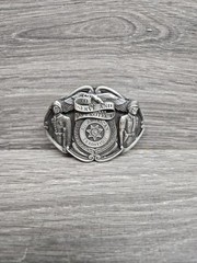 Cowboy Belt Buckle Law Enforcement To Serve And Protect An American Tradition