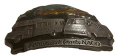 1992 Siskiyou Thousand Trails NACO Limited Edition 907 Of 1000 Belt Buckle
