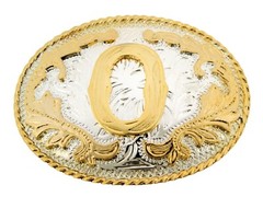 Initial Letter A-Z Belt Buckle Men Women Fashion Western Cowboy Cowgirl Rodeo