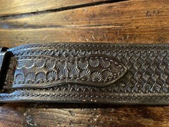 Navajo James Reid style Sterling Silver Turquoise Belt Buckle 36-38-2”-1”🐂✅
