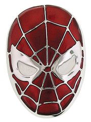 SPIDER-MAN « 3D Face » Marvel Comics Licensed Belt Buckle – Makes a great gift!