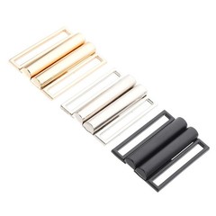 3Pcs Durable Zinc Alloy Metal Buckles with Side Release for Waist Belts DIY Use