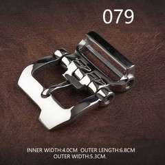 Men&rsquo;s Stainless Steel Heavy Duty Belt Buckle Pin Belt Buckles fits 1.5 inch Belt