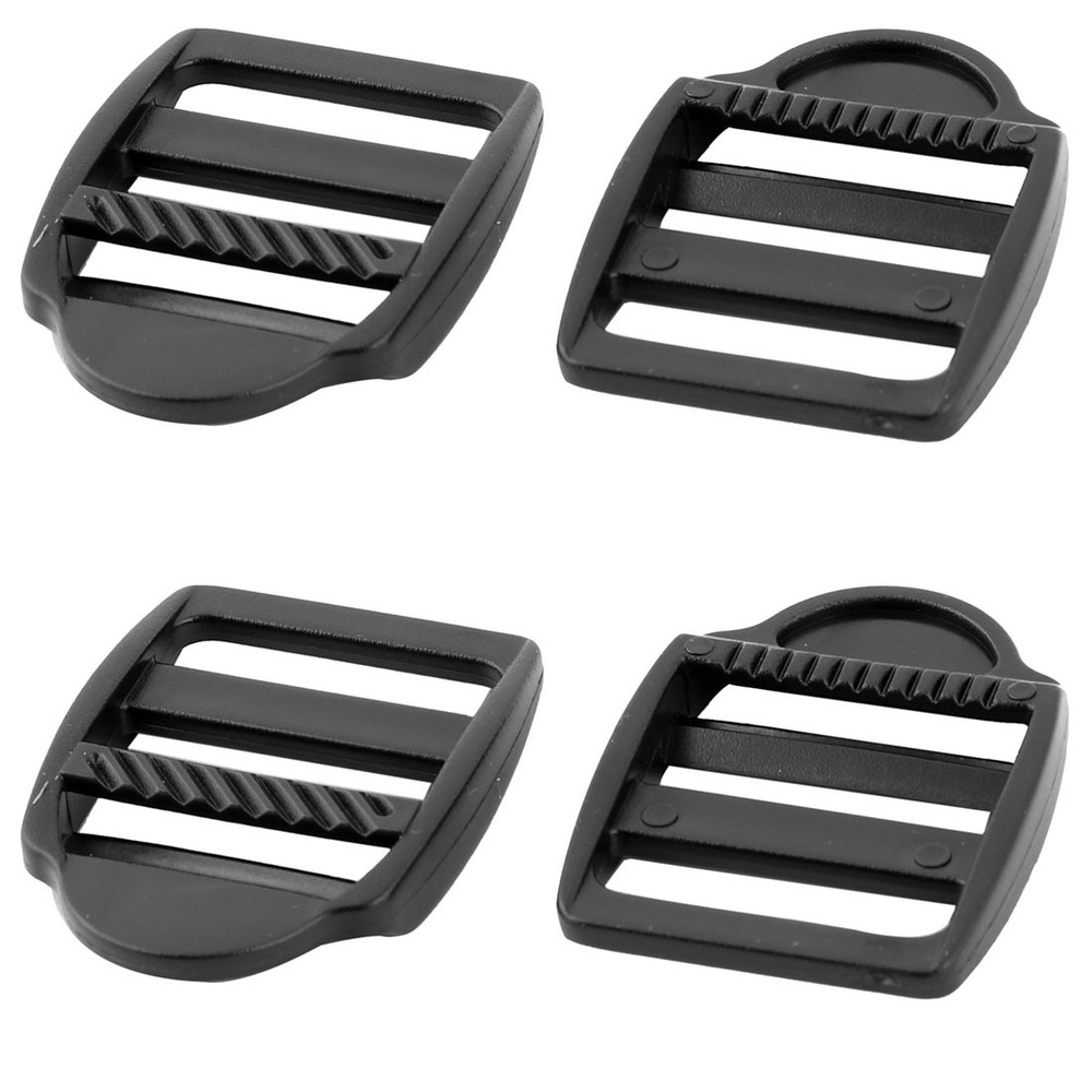 Plastic Suitcase Belt Fastener Fixed Buckle 25mm Strap Width 4pcs