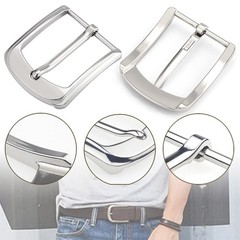 3pcs Belt Buckles Men&rsquo;s Metal Classic Belt Buckle 3.8cm 3840m…