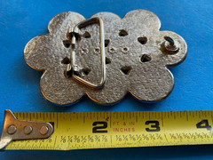 Vintage Buffalo Nickel Cluster Coin Belt Buckle