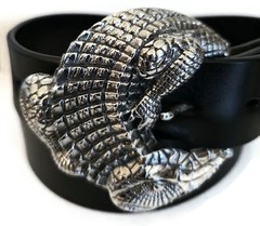 AB STEEL by AL BERES BUCKLES ONLY! #ST130 1 PIECE LARGE 1.5&Prime; ALLIGATOR BUCKLE