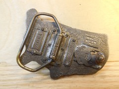Great American Buckle Co United States Belt Buckle #1806 Made in USA 1986