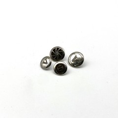 Personalized Logo/Text Brass Snap Buttons,Leather Snaps,4size 8/10/12.5/15mm lot