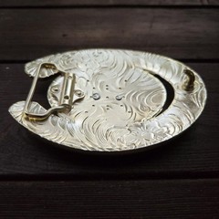 ROOSTER FARM BIRD RODEO ANIMAL HORSE SHOE COWBOY WESTERN SHINE BELT BUCKLE