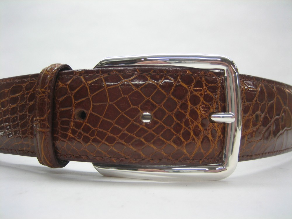 925 sterling solid buckle 30 grams, for 1-3/8&Prime; = 35 mm belt straps made in U.S.A