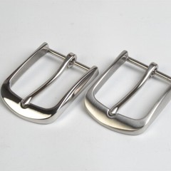 Replacement Stainless Steel Single Prong Rectangle Leather Belt Buckle 40mm