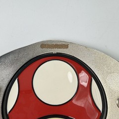 Nintendo Super Mario Brothers Spinning Mushroom Buckle Red/Green Reversible 2011