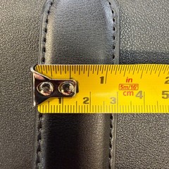BULLIANT 1pc Men&rsquo;s 32&Prime;-34&Prime; Reversible Belt Adjustable 1.25&Prime; Cut For Fit 2 Side