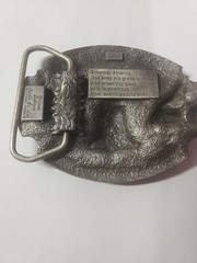Vintage – Siskiyou Belt Buckle -America- Let Freedom Ring – 1986 U-30
