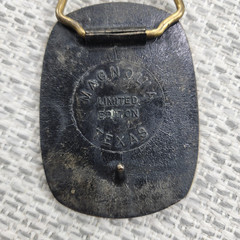 MND Drilling Corp Southern Division Belt Buckle Brass Magnolia Texas Oilfield
