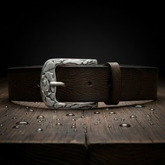 Pin Buckle Belt Buckle with Ornament – Classic Metal Design