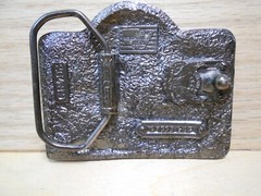 The Great American Buckle « Craftsman~Eat My Dust » Belt Buckle Made in USA 1995
