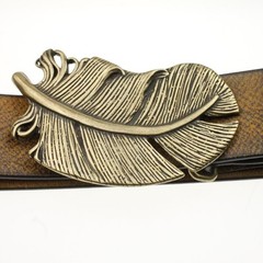 Belt Buckle Spring, Antique Brass, Heavy Duty, Classic, Elegant Design High Quality