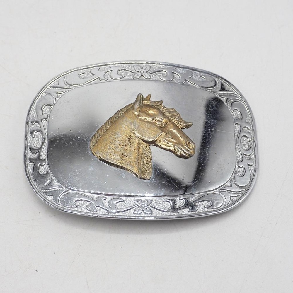 Belt Buckle Western Theme Southwestern Horse Head