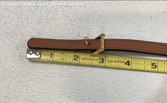 Tory Burch Reversible Logo Belt in Black & Classic Tan-Waist-26-30&Prime;-Sz S