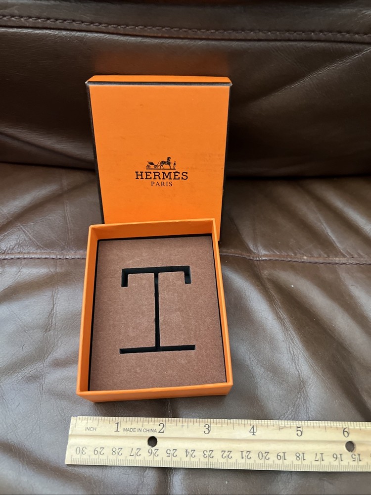 Hermes Belt Buckle Box (Belt Buckle Not Included)