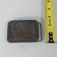 Vintage Falstaff Beer Bronze Belt Buckle Because We&rsquo;re All In This Together