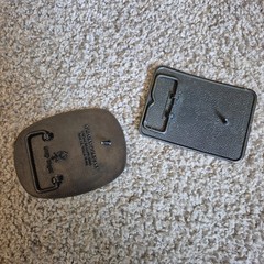 Qty 2 NRA Vintage Belt Buckles – Whittington Center Heritage – Raton, New Mexico