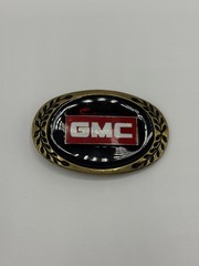 Vintage GMC TRUCKS Buckle by Heritage Buckles – SOLID BRASS