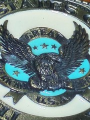 United States Of America Seal Great American Products Belt Buckle USA Made 1986