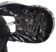 AB STEEL BY AL BERES 1&Prime; FREEDOM EAGLE 3 PIECE BUCKLE SET ONLY #ST103 « NO BELT! »