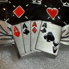 Great American Products 2008 Playing Cards Poker Ace Belt Buckle