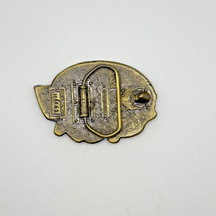 Vintage 1984 I&rsquo;d Rather Be Bowling Belt Buckle Great American Buckle Co H1441