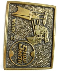 Vintage Shop Smith Mark V Belt Buckle Solid Brass USA BTS