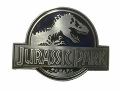 Jurassic Park Logo Enamel Metal Belt Buckle