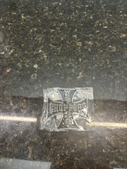 West Coast Chopper Belt Buckle