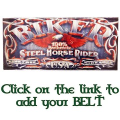 Steel Horse Rider Belt Buckle Chrome Metal Biker Rock USA American Live Free