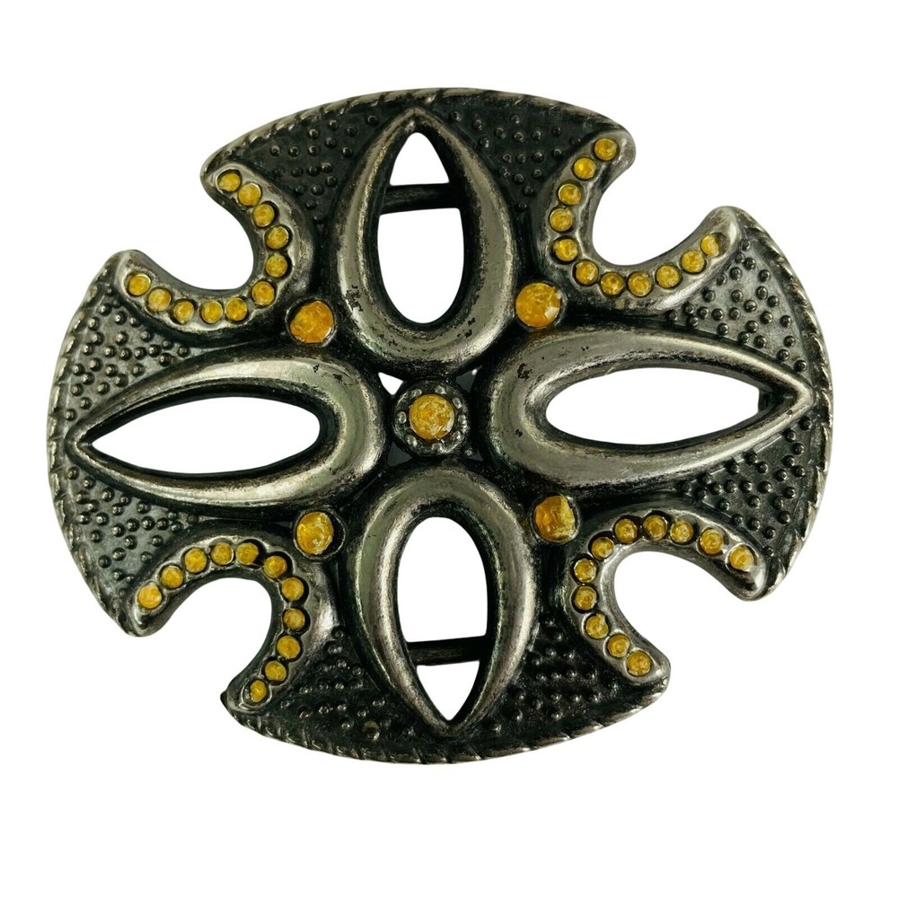 Celtic Cross Metal Belt Buckle Viking Scootish Retro Western Cowboy u