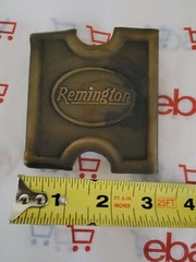 Brass Belt Buckle Anson Mills Remington Military Style