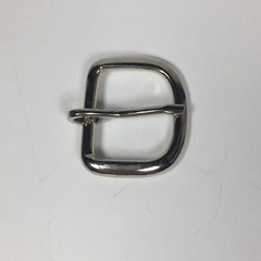 Vintage Replacement Belt Buckle Fits .9&Prime; Strap – Simple Basic Silver Tone 4A
