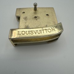 Louis Vuitton LV Iconic Gold Belt Buckle Unisex