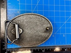 Longhorn Steer Bull Skull Southwestern Native American Vibe Belt Buckle